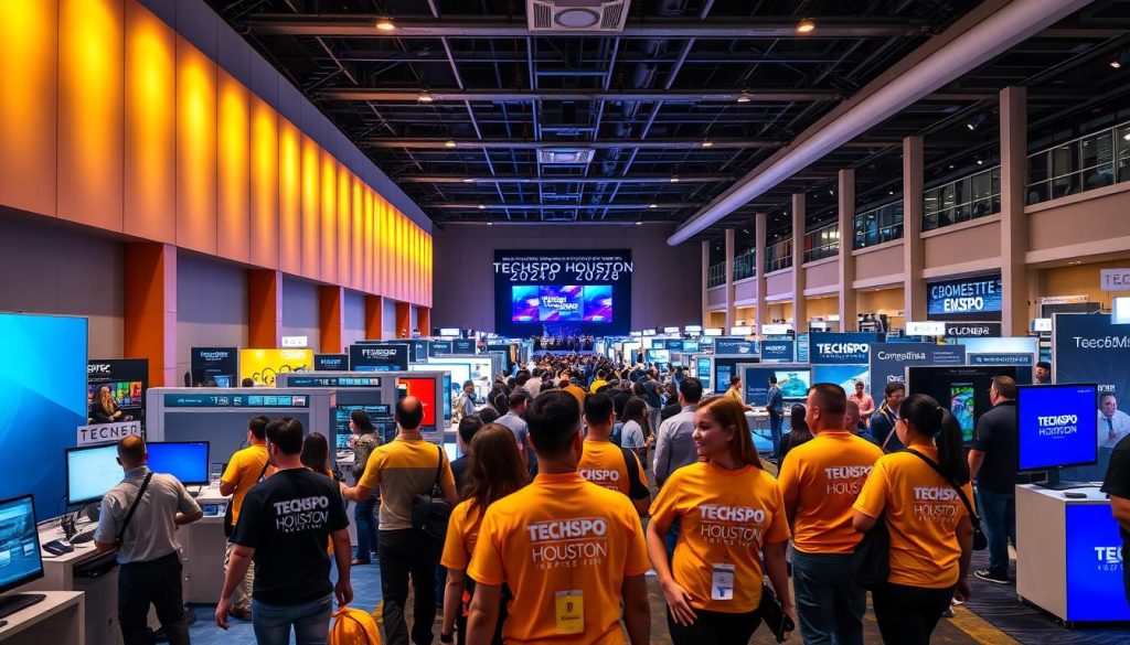 volunteering at techspo houston 2026