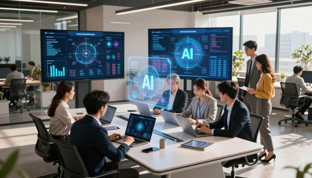 AI applications in business environments